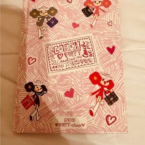 Coach Rare Poppy Chan Notebook